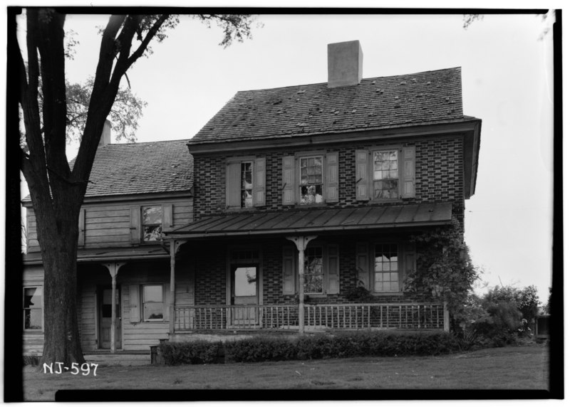 File:Historic American Buildings Survey Nathaniel R. Ewan, Photographer May 16, 1939 EXTERIOR - SOUTH ELEVATION - Jacob Wills House, Marlton, Burlington County, NJ HABS NJ,3-MART.V,1-2.tif