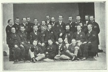 Zakládající členové Hlaholu plzeňského (cca 1865)