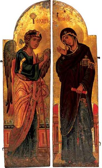 Annunciation (The Holy_Doors) from Saint Cathe...