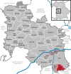 Lage der Gemeinde Holzheim im Landkreis Donau-Ries