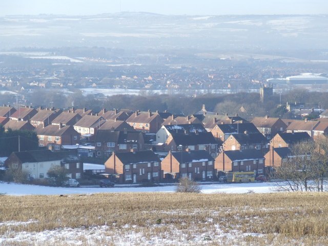 Houghton-le-Spring, one of the towns of the district
