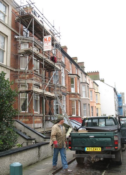 File:House Renovations in Church Street - geograph.org.uk - 269980.jpg