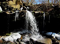 Waterfall along Town Spring, a tributary of New River Huntsville-town-spring-waterfall-tn1.jpg