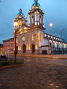 Church of Sinincay near El Cajas National Park in the Cuenca canton Iglesia de Sinincay, Cuenca, Ecuador.jpg