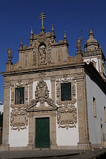 St Vincents Church, Braga church building in Braga, Braga District, Portugal