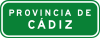 Steagul provincial spaniol Cadiz.svg