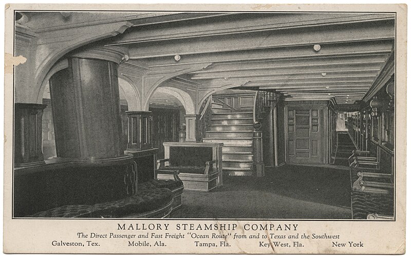 File:Interior of ship of the Mallory Steamship Company (6944416123).jpg