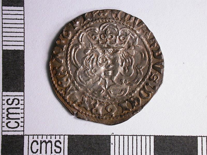 File:Irish groat of Edward IV (obverse) (FindID 828106).jpg