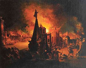 Падіння Трої, Йоган Георг Траутман (1713–1769)