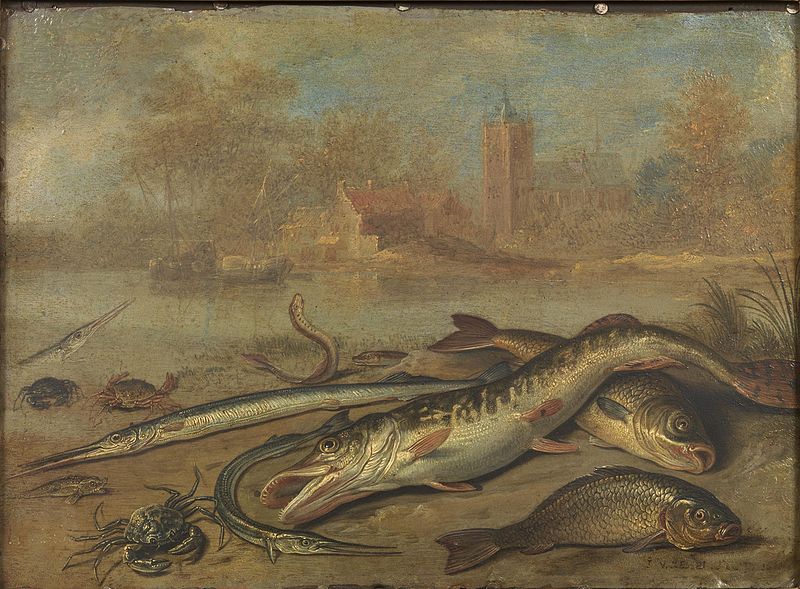 File:Jan van Kessel the Elder - Fish and landscape.jpg