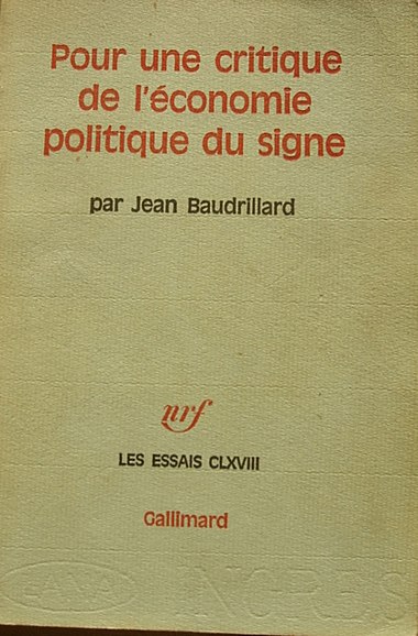 Book cover, Éditions Gallimard