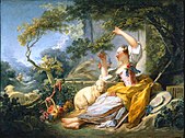 Jean Honore Fragonard Herderin ongeveer 1752.jpg