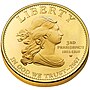 Thumbnail for File:Jefferson Liberty First Spouse Coin obverse (2).jpg