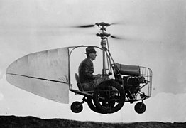 Jess Dixon's flying car.