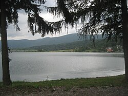 Pohled na jezero Sabljaci