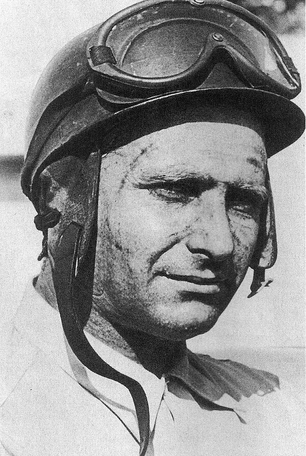 Argentine Juan Manuel Fangio won his 2nd Drivers' Championship of 5, driving for Mercedes (Maserati for the Argentine and Belgian Grands Prix)