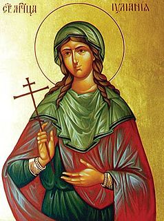 Juliana of Nicomedia Anatolian saint