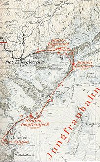 Im Mönch da fährt eine Jungfrau Bahn (Karte - map)