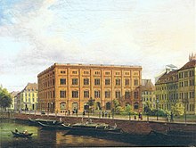 Berliner Bauakademie um 1838 (Quelle: Wikimedia)