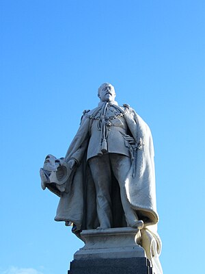 Statue du roi Édouard VII (Le Cap)