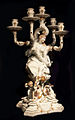 Candelabrum for the Aleksander Józef Sułkowski service by Johann Joachim Kaendler, c. 1736, Dallas Museum of Art