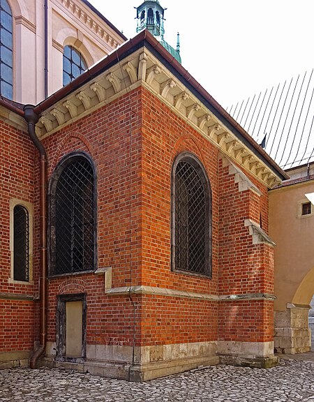 KaplicaMariacka WidokOdZewnątrz Wawel POL, Kraków