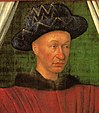 Karl VII., porträtiert von Jean Fouquet