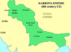 Ubicación de Imperio Karkota