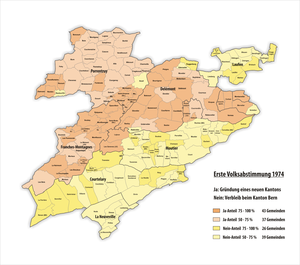 Jurafrage: Ursprung des Konflikts, Erstarken der Separatistenbewegung, Verschärfung des Konflikts