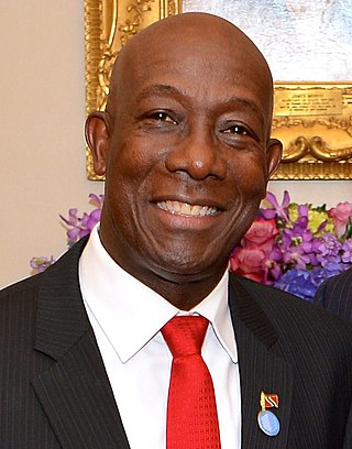 <span class="mw-page-title-main">Keith Rowley</span> Prime Minister of Trinidad and Tobago since 2015