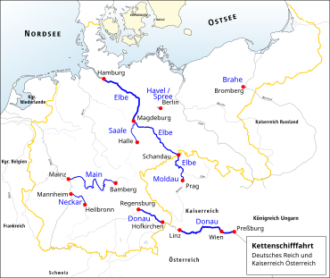 Schnaufend und pfeifend mit dem Dampfer über Spree und Havel