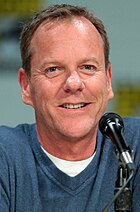 Kiefer Sutherland plays the lead role, Tom Kirkman