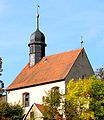 Evangelische Filialkirche, ehemalige Kapelle der abgegangenen Burg Ahorn