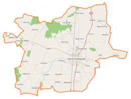 Koźmin Wielkopolski - Carte