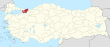 Kocaeli in Turkey.svg