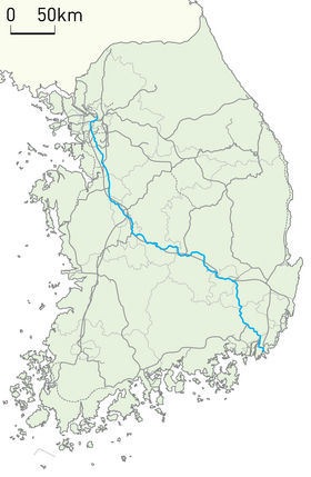 Illustrasjonsbilde av artikkelen Gyeongbu jernbanelinje