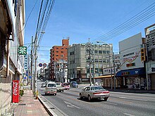 Koza Crossing, 2008. Cars drive on the left. Koza Crossroads.jpg