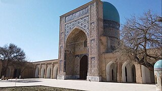 <span class="mw-page-title-main">Kuk Gumbaz Mosque (Shahrisabz)</span> Building in Qashqadaryo Region, Uzbekistan