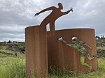 Kunstwerk im Skulpturenpark Víðistaðatún