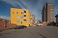 * Nomination City block "Ortdrivaren" in Kiruna, Sweden. --ArildV 05:52, 22 September 2017 (UTC) * Promotion Good quality. --Ermell 07:03, 22 September 2017 (UTC)