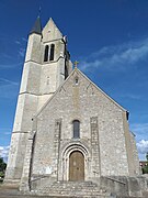 L'église Saint-Étienne, classée MH en 1907.
