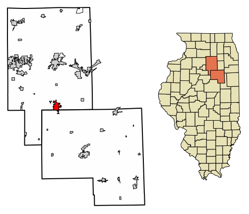 File:LaSalle County Illinois Incorporated and Unincorporated areas Streator Highlighted.svg