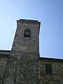 torre del castello di Tizzana, oggi campanile della pieve
