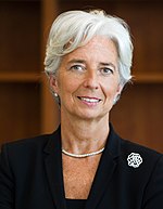 رئيسة صندوق النقد الدولي كريستين لاغارد