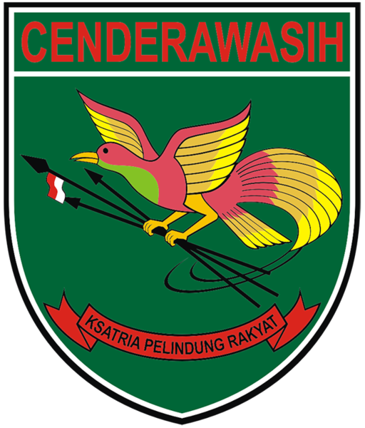 File:Lambang Kodam Cenderawasih.png