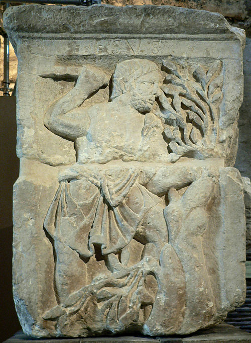 Image of the deity Æsus on the Gallo-Roman "Pillar of the Boatmen"