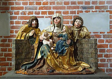 Sainte Anne trinitaire (début du XVIe siècle), Tyrol du Sud.