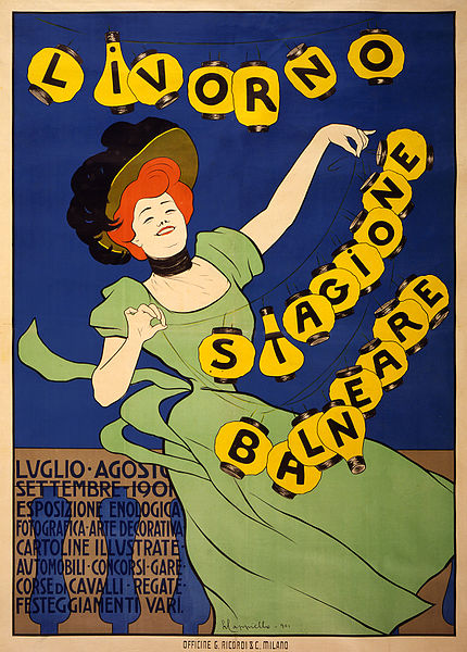 File:Livorno stagione balneare, poster by Leonetto Cappiello, 1901.jpg