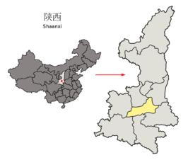 Kaart van Xi'an