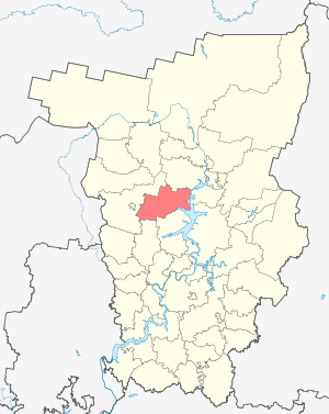 Юсьвинский район Юсьвинский муниципальный округ на карте